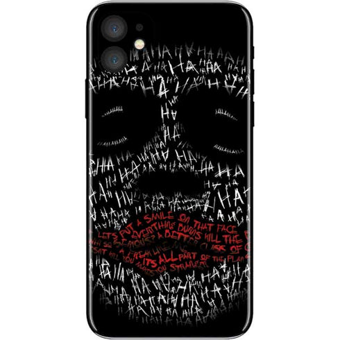 DC Comics The Joker Put a Smile On That Face iPhone 11 Skin